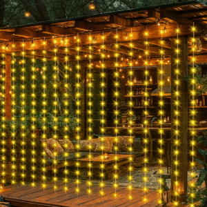 Luxed Solar Curtain Lights