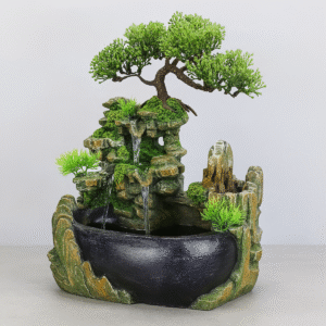 Luxed Flowing Waterfall Fountain