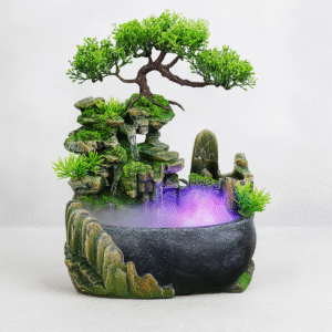 Luxed Flowing Waterfall Fountain