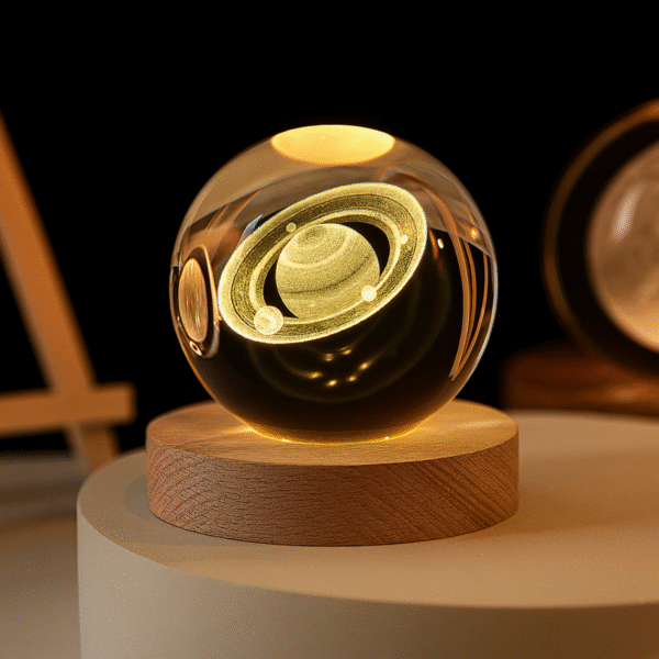 Luxed 3D Galaxy Crystal Ball Lamp - Image 4