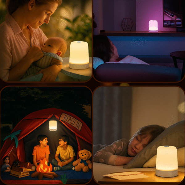 Luxed Touch Bedside Lamp - Image 4