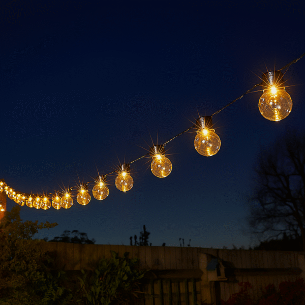 Luxed Solar Crystal Globe Lights - Image 2