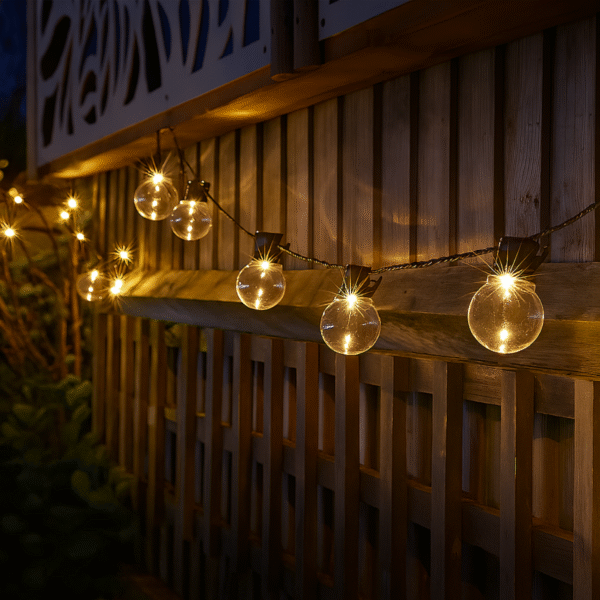 Luxed Solar Crystal Globe Lights - Image 3