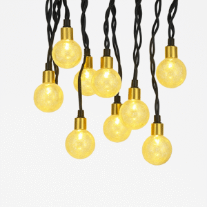 Luxed Solar Crystal Globe Lights