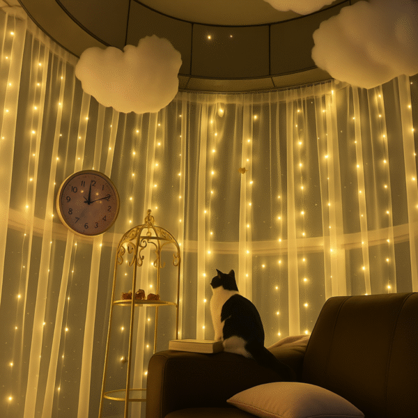 Luxed Solar Curtain Lights - Image 7