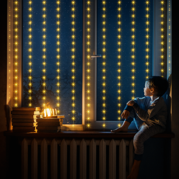 Luxed Solar Curtain Lights - Image 6