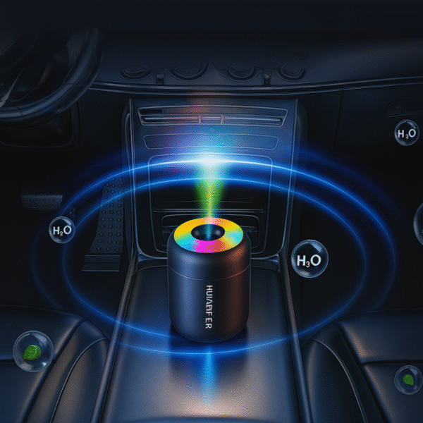 Luxed FlameMist Mini Diffuser & Humidifier - Image 3
