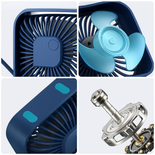 Luxed Mini Desk Fan - Image 3