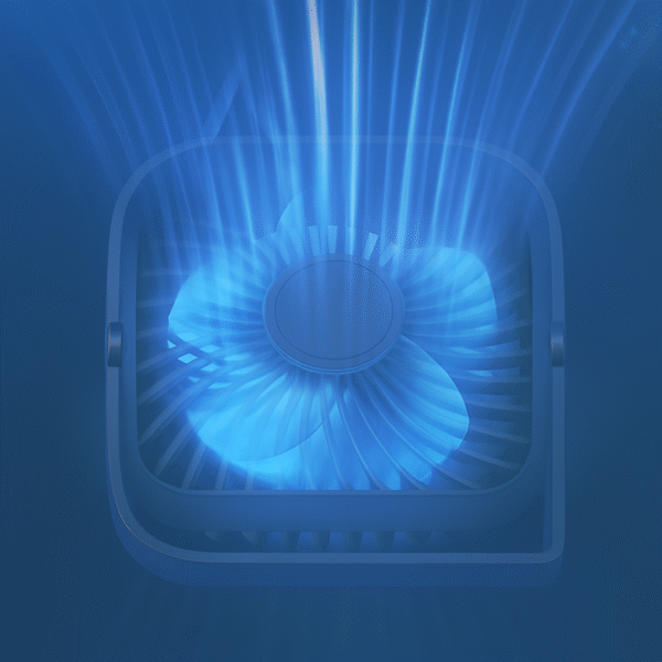 Luxed Mini Desk Fan - Image 2