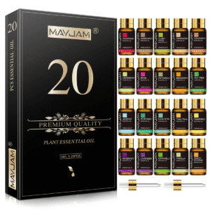 Luxed Essential Oils Gift Set – 20-Piece MAYJAM Collection