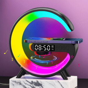 Luxed AuraGlow Wireless Charger Speaker Lamp