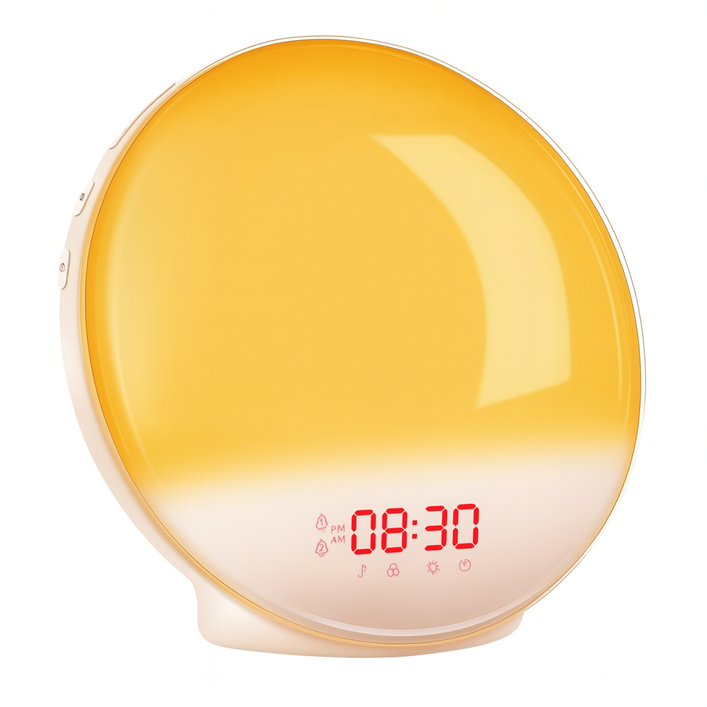 Luxed SunriseSense Wake-Up Light Alarm Clock